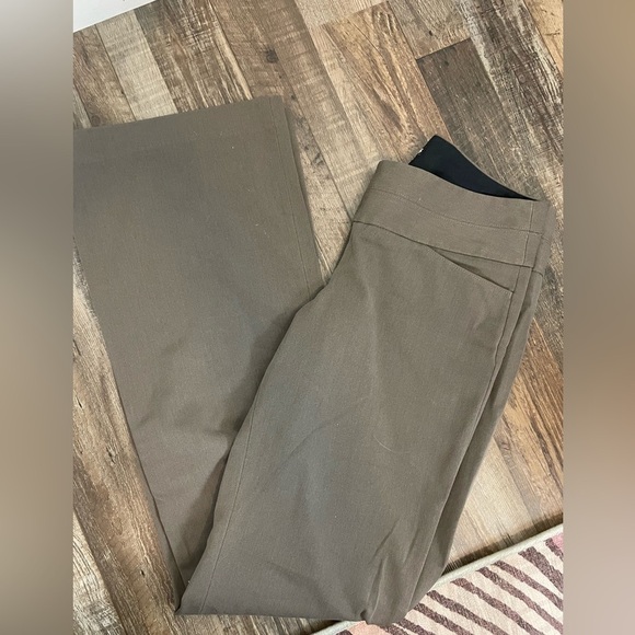 Express Black and Gray Editor Pants - Picture 1 of 5